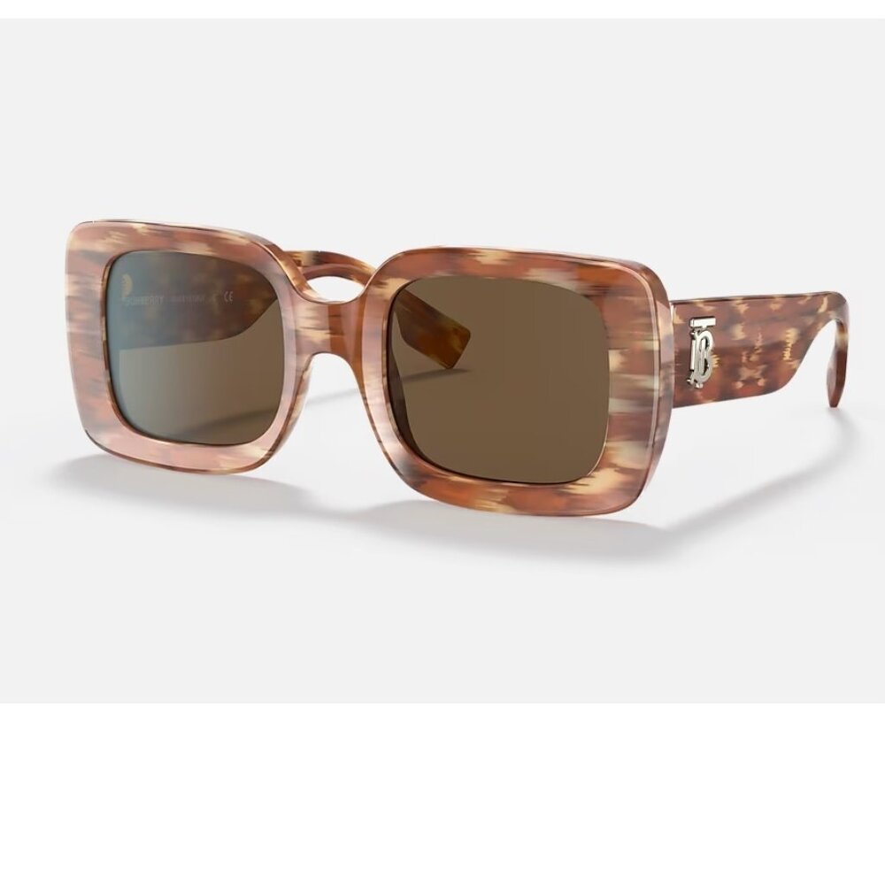 NIB Burberry BE4327 Delilah Sunglasses in Brown - Picture 9 of 9